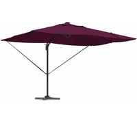 Parasol vidaXL, dimensions 352 x 251 x 265 cm, en polyester et aluminium