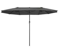 Parasol Zelsius | Parasol double avec poignée | 460x270 cm