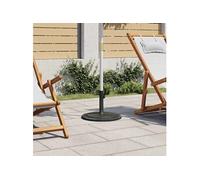 Parasolvoet 45x45x30 cm gietijzer groen317769