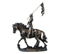 Figurine Jeanne d'Arc à cheval 30 cm