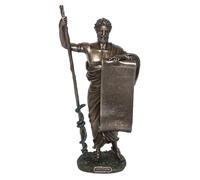 Parastone Statuette en polyrésine Hippocrate Aspect Bronze