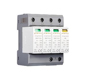 Parasurtenseur domestique Type T2 SPD AC 4P 20KA~40KA 3P+NPE 275V EKU5-T2-40-3PN275