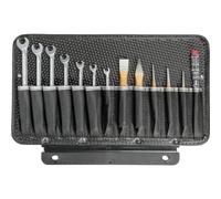 Parat 592000161 Panneau pour Boîte à Outils d'un côté avec 13 compartiments noir, Blanc/Noir