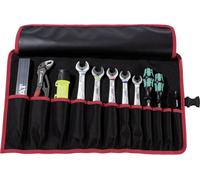 Parat Sacoche roulante BASIC Roll-Up Case 12 - 12 compartiments L540×H330 mm nylon noir/rouge