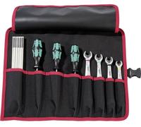 Parat Sac rouleau à outils BASIC Roll-Up Case 8 – 8 compartiments, L410×H330×P5 mm, nylon noir/rouge
