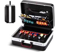 PARAT Malette outils vide Limited Edition | Boite a outils vide | Caisse a outil | Surface Soft-Touch X-ABS | Système CP-7 | Double cadre en aluminium | Verrouillable | Charge jusqu'à 30 kg