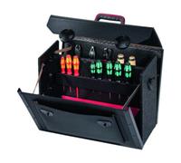 PARAT Trousse à outils l.460xP.190xH.340mm 33l en cuir bovin noir CP-7 renforc. alu PA Quantité:1