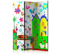 Paravent 3 Volets Happy Farm 135x172cm