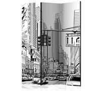 Paravent 3 Volets Street in New York City 135x172cm