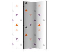 Paravent 3 Volets Triangles Rain 135x172cm