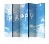 Paravent 5 Volets Be Happy 172x225cm