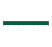 vidaXL Tissu brise-vent 6 pièces 800 x 80 cm vert