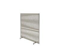 Paravent Anto, Large, Acier/gris Clair