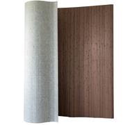 Paravent bambou 200 x 250 cm brun fonce