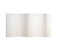 Paravent bambou hauteur 145 cm blanc