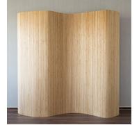 Paravent Bambou souple coloris Brun 200 x 250 cm