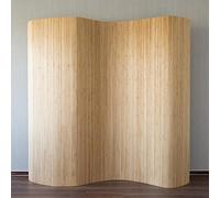 Paravent Bambou Souple Coloris Brun 200 x 250 cm -PEGANE-