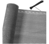 Paravent Brise-vue 1,2x10m Brise Vent Anti-Regards Clôture résistant avec attache-câbles