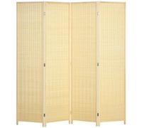 Paravent – Cloison d'intérieur – Diviseur de pièce – Écran de confidentialité – Structure en bois massif de pin, dimensions 180x180 cm