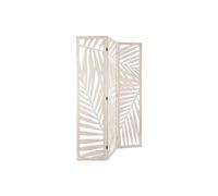 Paravent contemporain en Bois coloris Blanc - 120 x 170 cm --