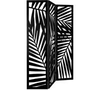 Paravent contemporain en Bois coloris Noir - 120 x 170 cm