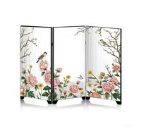Paravent de séparation de pièce en acrylique de style chinois avec miroir moderne pour surface de 2 mm en acrylique 10 mm Base en PVC compacte 11 cm de hauteur réfléchissante Décoration de table pour