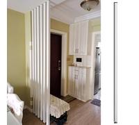 Paravent de séparation de pièce en bois de 70 à 240 cm de haut - Paravent d'intimité du sol au plafond pour la maison et le bureau, lattes en bois élégantes, solutions polyvalentes de séparation