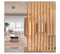 Paravent de séparation de pièce moderne réglable - Panneau mural indépendant à lattes du sol au plafond pour entrée et bureau - 4 racines - 140 cm / 55.1in/1,40 m - Solution d'espace élégante