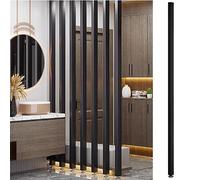 Paravent de séparation réglable pour studio de bureau 2,4 m/2,3 m/2,2 m/2,1 m de hauteur Noir et blanc Séparation autonome Idéal pour animaux domestiques et chambres