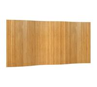 Paravent en bambou naturel - Largeur : 400 cm - Hauteur : 165 cm - Pliable - Protection contre les regards indiscrets - Pour chambre à coucher, salon, bureau, intérieur