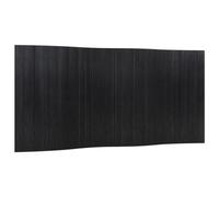Paravent en bambou noir - 400 cm de largeur x 165 cm de hauteur - Paravent pliable sur pied - Brise-vue - Paravent pour chambre à coucher, salon, bureau, intérieur - Intimité acoustique