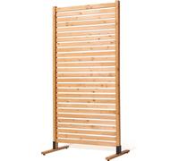Paravent en bois 36 po x 76 po Paravent d'extérieur autoportant