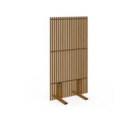 Paravent extérieur ajouré claustra décoratif extérieur 80 x 150 cm effet bois