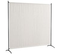 Paravent Extérieur - Outsunny - Séparateur de Pièce de 180H cm - Protection UV30+ - Intérieur et Extérieur - Beige