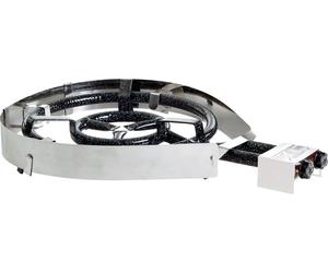Paravent léger en acier à ressorts Ø 60 cm & 70 cm pour brûleurs à gaz à anneau : une aide pratique en cas de vent