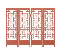 Paravent Miniature Chinois Pliable pour Maison de Poupée en Pla