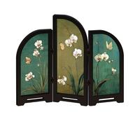Paravent Miniature latéral, diviseur à 3 Panneaux, décor de Bureau, Ornement, pour la Maison, Le Bureau, Les Affaires