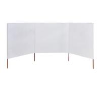 Paravent - MOTHINESSTO - LY00003 - Tissu non-tissé - 400 x 160 cm - Blanc sable