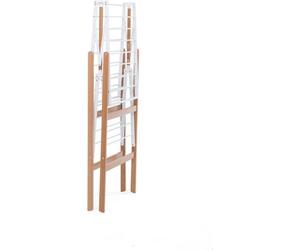 Paravent pliable en aluminium pour la salle de bain, le jardin, la chambre et le balcon - 130 x 55 x 90 cm
