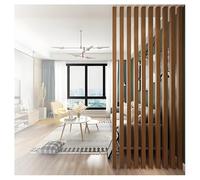 Paravent Privacy Screens Partition Post,Grille De Colonne du Sol Au Plafond, Interieur Écrans De Confidentialité/Pilier De Séparation De Pièce,Claustra Bois Separation(4 Root,200cm/78.7in/6.56ft)