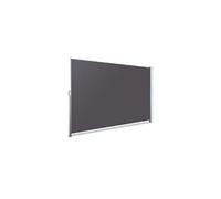 VOUNOT® Paravent extérieur rétractable 160x300cm avec housse de protection - Noir anthracite - Store latéral vertical brise-vue