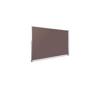 VOUNOT® Paravent extérieur rétractable 160x300cm avec housse de protection - Marron - Store latéral vertical brise-vue
