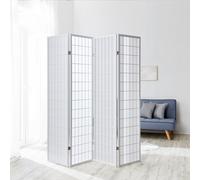 Paravent Shoji 4 Panneaux 176x175 cm Cloison Séparateur Brise Vue Homestyle4u
