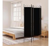 vidaXL Cloison de séparation 5 panneaux Anthracite 200x220 cm Tissu G