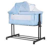 Parc à bébé avec côté amovible Chipolino - Zen, bleu