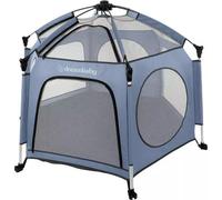 Parc avec fonction pop-up, parc de voyage hexagonal avec toit pliable