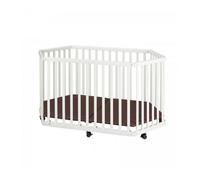 Parc Bb Pliant En Hetre Massif Blanc 84 X 143 X 75 Cm