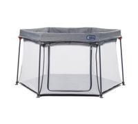Parc Bébé Hexagonal Pliable Léger Luxembourg Gris TU