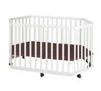 Parc bébé pliable blanc lies