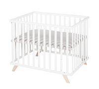 Roba Parc de jeu Lil Planet 75×100 cm, revêtement de protection, bois blanc